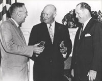Eisenhower commissions NASAS (Photo credit: NASA)