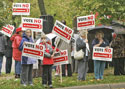 Protesters against the 2006 stem cell initiative