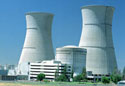 Nuclear power cooling towers