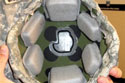 Army helmet sensors