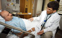 Doctor with child patient