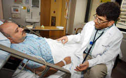 Doctor with child patient