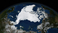 Greenland from space