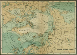 North Pole Chart 1885