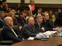 Polar bear hearing panelists