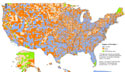 High-speed access in US sip codes