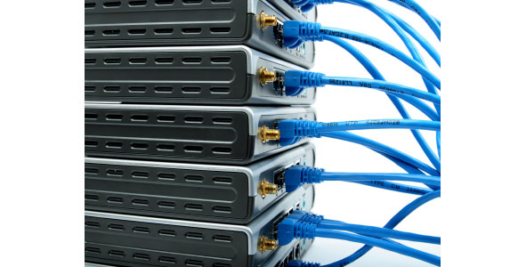 Ethernet cables and routers