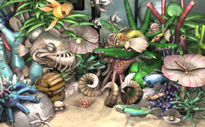 Creatures created in spore