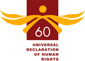 UN Declaration of Human Rights 60 anniversary logo