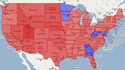 University of Richmond historical election map for 1980
