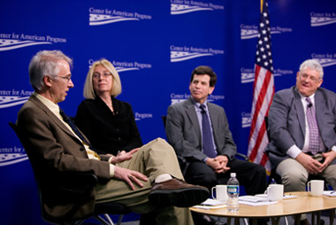 panelists at the event