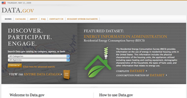 Data.gov screen grab