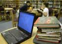 IBM ThinkPad computers loaded with digital versions of state-approved textbooks and literature
