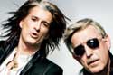 Joe Perry of Aerosmith with Francis Collins