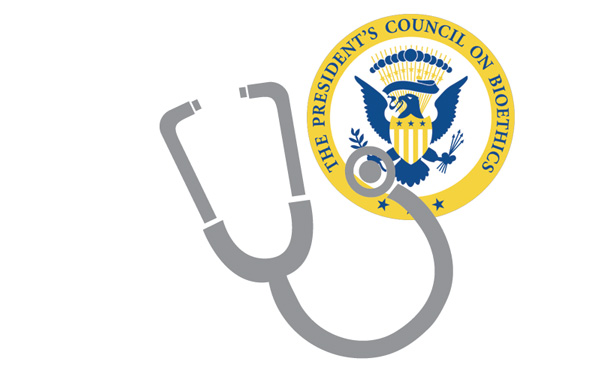 President's Council on Bioethics seal with stethescope