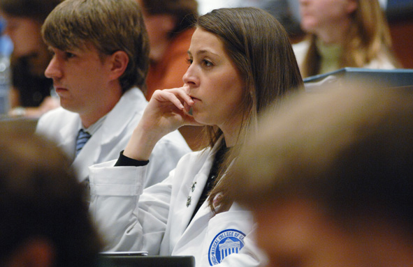 medical students at the Medical College of Georgia