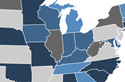 multicolored state map of DNA policies