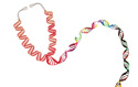 Stethoscope in the shape of a double helix