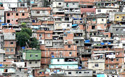 Slums in Rio de Janeiro, Brazil