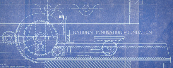 blueprint with National Innovation Foundation on it